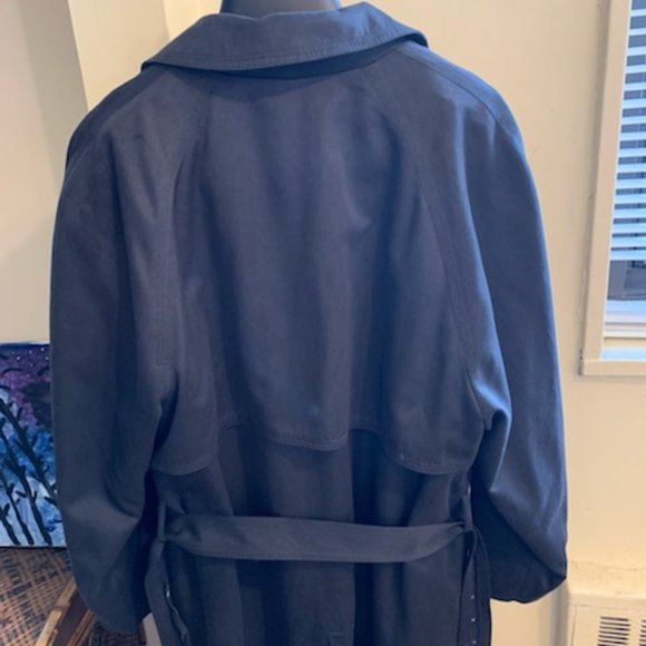 Classic London Fog Iconic Trench Coat with belt - Picture 4 of 6